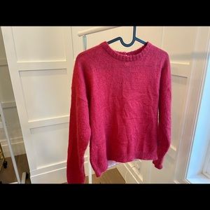 Moncler lightweight sweater with back bow tie